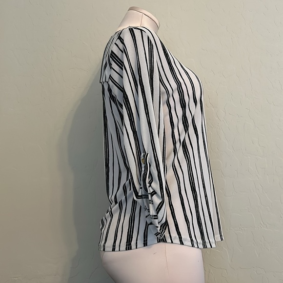 The Workshop Striped Blouse - Picture 4 of 8